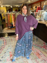 Load image into Gallery viewer, JADED GYPSY PLUM OVERSIZED TEE