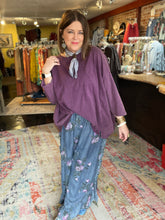 Load image into Gallery viewer, JADED GYPSY PLUM OVERSIZED TEE