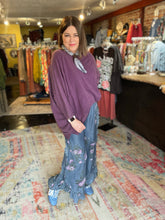 Load image into Gallery viewer, JADED GYPSY PLUM OVERSIZED TEE