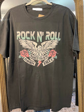 Load image into Gallery viewer, ROCK &amp; ROLL MINT/ROSE TEE
