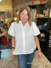 Load image into Gallery viewer, HILLARY BLOUSE (WHITE)
