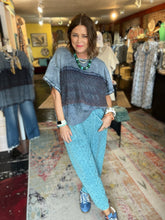 Load image into Gallery viewer, DENIM &amp; LACE TOP
