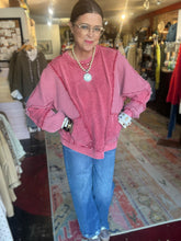 Load image into Gallery viewer, FADED RED SWEATSHIRT
