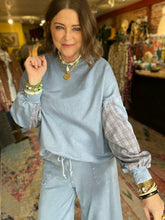 Load image into Gallery viewer, FADED BLUE SWEATSHIRT
