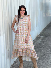Load image into Gallery viewer, CLARA TIED UP MIDI DRESS
