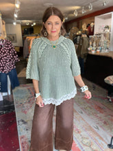 Load image into Gallery viewer, JUNIPER GREEN SWEATER
