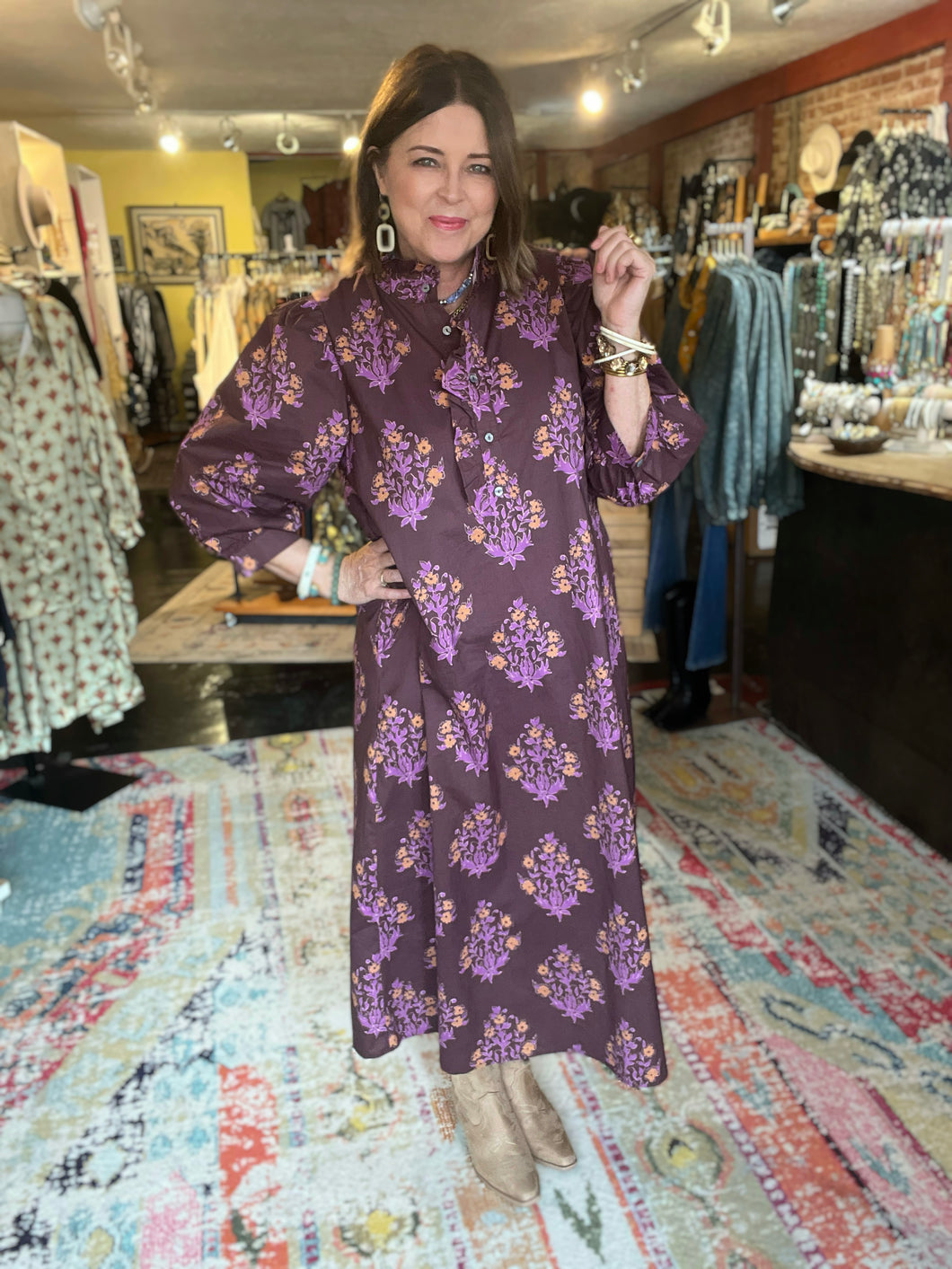 PLUM PRAIRIE DRESS