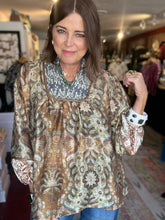 Load image into Gallery viewer, BOHEMIAN BROWN TOP
