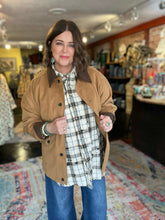 Load image into Gallery viewer, TAN BARN JACKET

