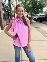 Load image into Gallery viewer, PINK BOW TOP

