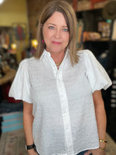 Load image into Gallery viewer, HILLARY BLOUSE (WHITE)
