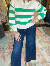 Load image into Gallery viewer, DARK WASH WIDE LEG DENIM
