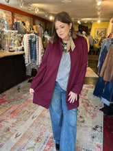 Load image into Gallery viewer, OUTLAW RIDER BURGUNDY JACKET
