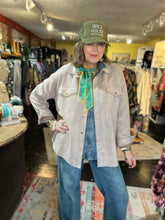 Load image into Gallery viewer, LIGHT MOCHA SUEDE JACKET
