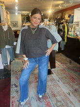 Load image into Gallery viewer, BROWN VARSITY SWEATER
