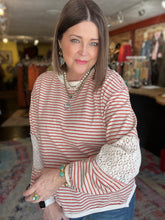 Load image into Gallery viewer, CORAL WITH LACE TOP
