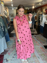 Load image into Gallery viewer, MAUVE POLKA DOT DRESS
