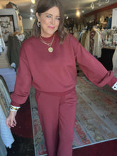 Load image into Gallery viewer, MERLOT SCUBA TOP
