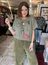 Load image into Gallery viewer, LTB HOLD YER HORSES MOSS TEE
