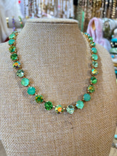 Load image into Gallery viewer, GREEN RADIANT NECKLACE # 1
