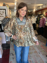 Load image into Gallery viewer, BOHEMIAN BROWN TOP
