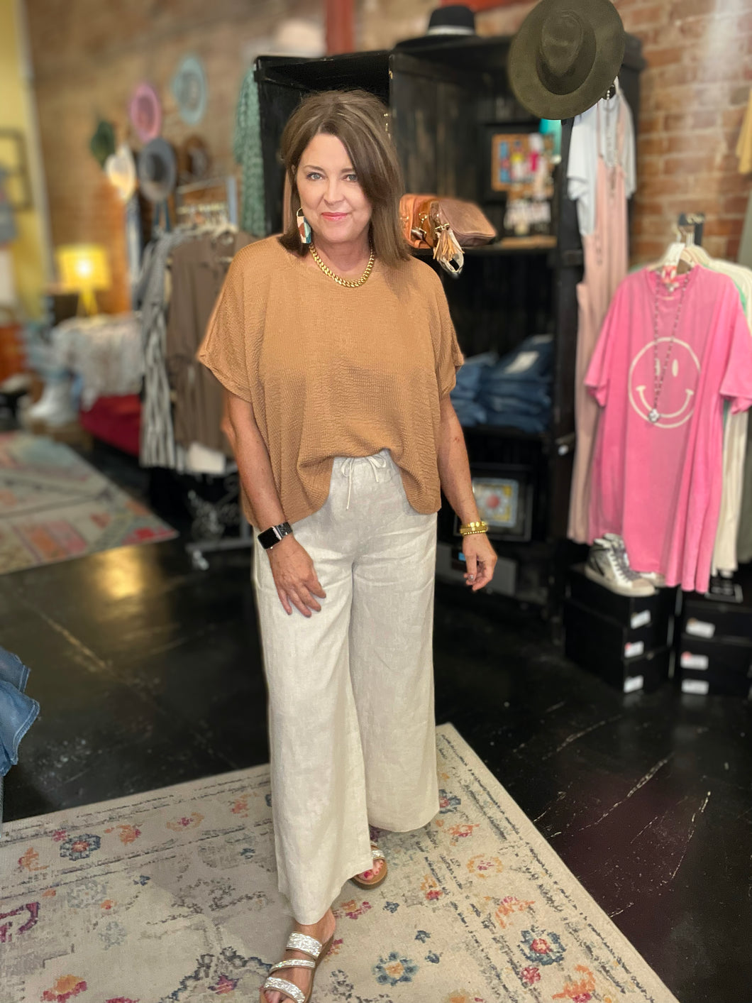 LINEN PANTS