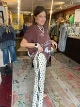 Load image into Gallery viewer, CREAM &amp; CHOCOLATE POLKA DOT PANTS
