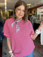Load image into Gallery viewer, PINK RIPPLE TOP
