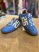 Load image into Gallery viewer, RETRO 25 BLUE SUEDE SNEAKERS
