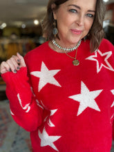 Load image into Gallery viewer, RED STAR SWEATER
