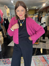 Load image into Gallery viewer, PINK CHERRY CARDIGAN
