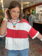 Load image into Gallery viewer, CORAL COTTON SWEATER

