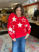 Load image into Gallery viewer, RED STAR SWEATER
