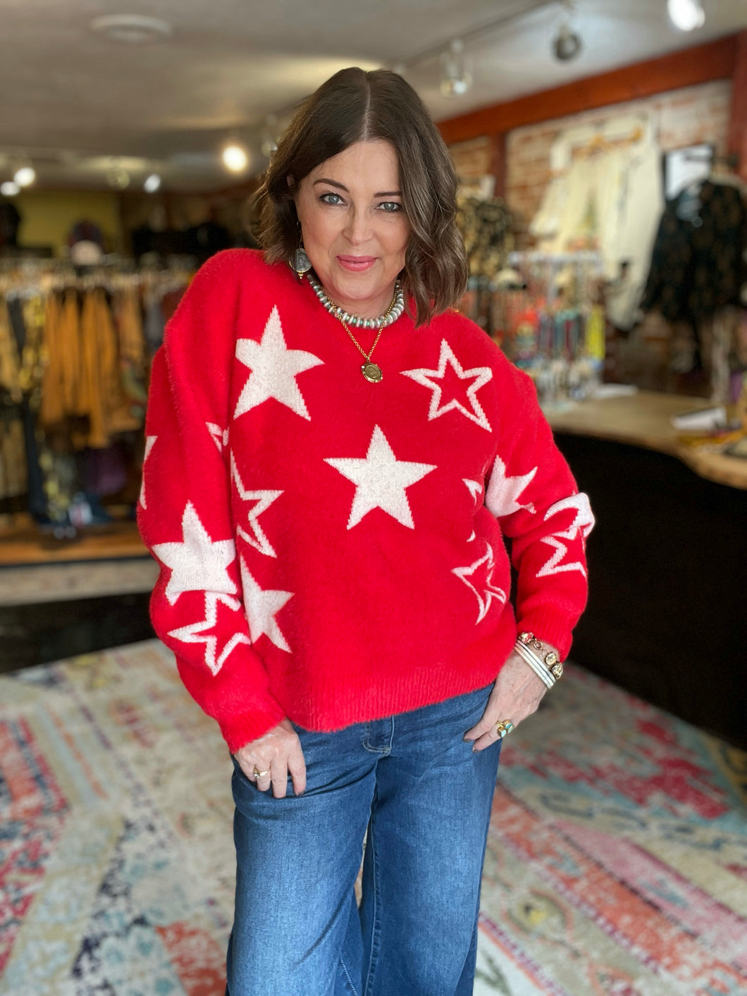 RED STAR SWEATER