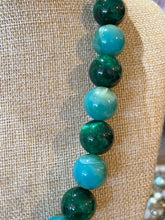 Load image into Gallery viewer, TEAL GUM BALL NECKLACE
