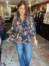 Load image into Gallery viewer, ANTIQUE NAVY TOP
