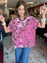 Load image into Gallery viewer, PINK VELVET TOP
