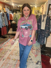 Load image into Gallery viewer, SAVE A SEAT MAUVE TEE

