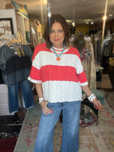 Load image into Gallery viewer, CORAL COTTON SWEATER
