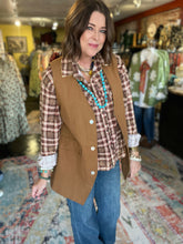 Load image into Gallery viewer, JADED GYPSY BROWN VEST
