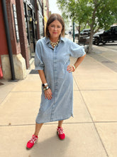 Load image into Gallery viewer, QUINN DENIM DRESS

