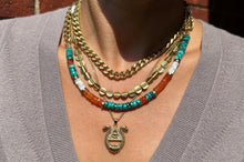 Load image into Gallery viewer, BRASS DISCS NECKLACE
