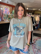Load image into Gallery viewer, LIGHT BLUE FREE BIRD TEE
