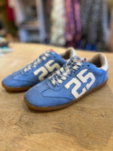 Load image into Gallery viewer, RETRO 25 BLUE SUEDE SNEAKERS
