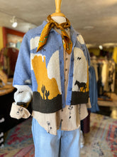 Load image into Gallery viewer, BLUE PAINTED PRAIRIE CARDIGAN
