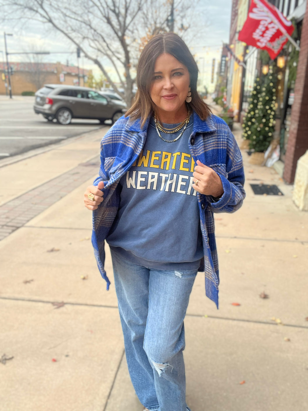 SWEATER WEATHER SWEATSHIRT