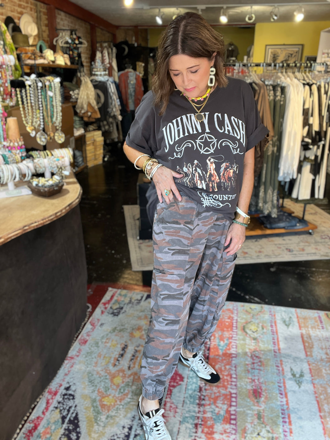 CAMO JOGGERS