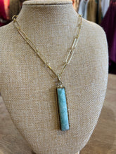 Load image into Gallery viewer, AQUA AMAZONITE NECKLACE
