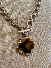 Load image into Gallery viewer, LEOPARD CROSS NECKLACE
