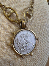 Load image into Gallery viewer, ESQUESTRIAN COIN NECKLACE
